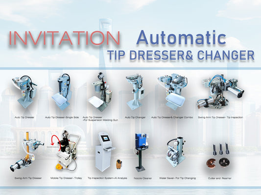 auto tip dresser and changer 