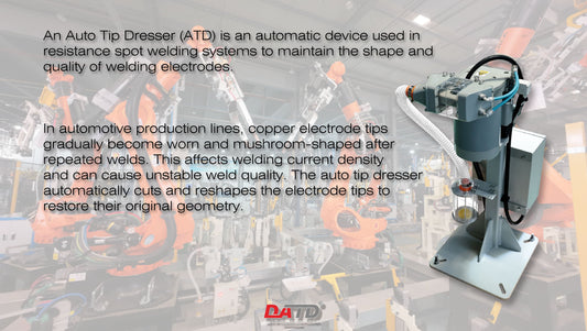 CLAVEL DATD AUTO TIP DRESSER DEMONSTRATION